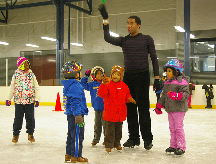 JJ Teaching skate like family @ laura sims skate house